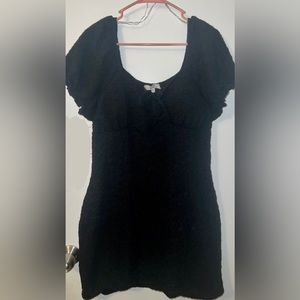 Mini black dress!